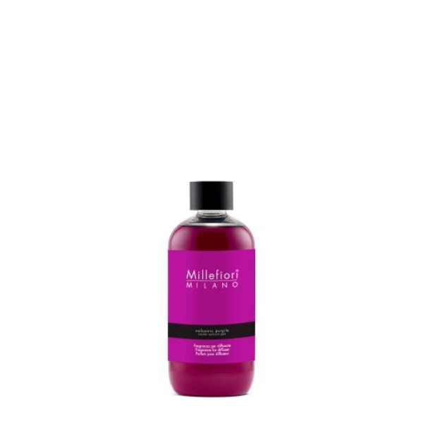 Millefiori Milano Reed Diffuser Refill 250 ml - Volcanic Purple Millefiori Milano Reed Diffuser Refill 250 ml - Volcanic Purple